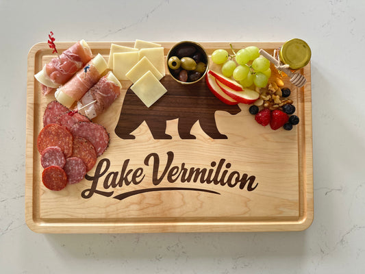 Lake Vermilion Black Bear Board - Maple