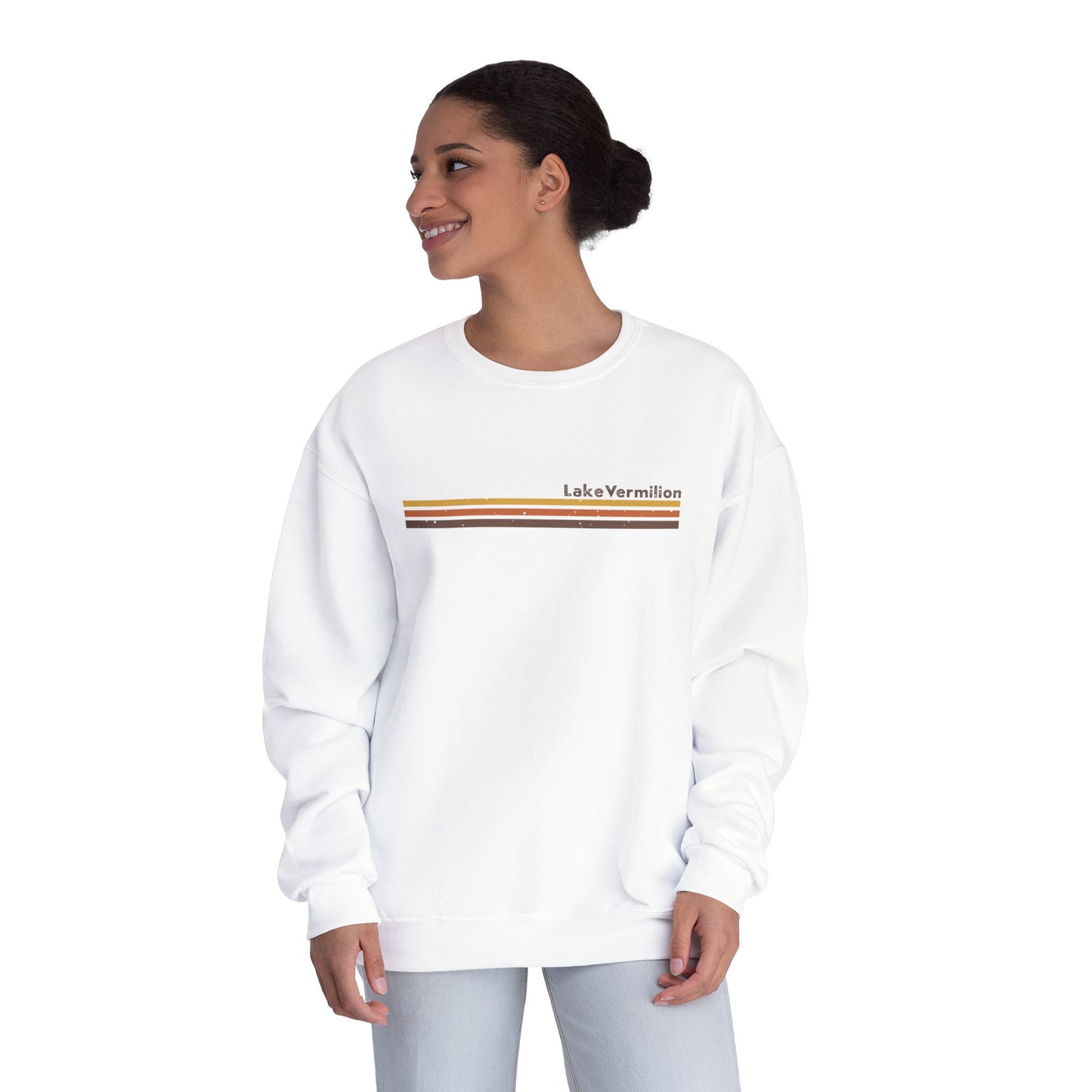 Lake Vermilion Crew - Three Stripe Small Text