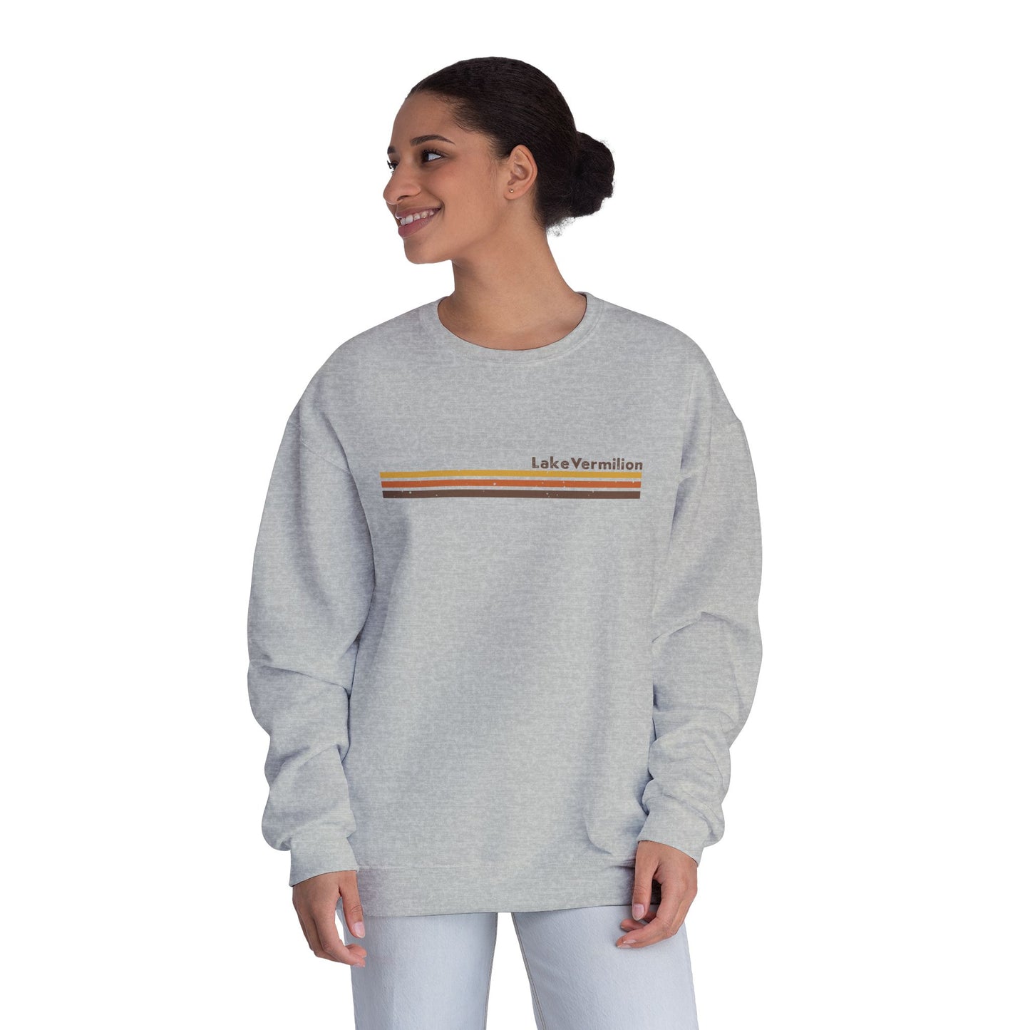 Lake Vermilion Crew - Three Stripe Small Text