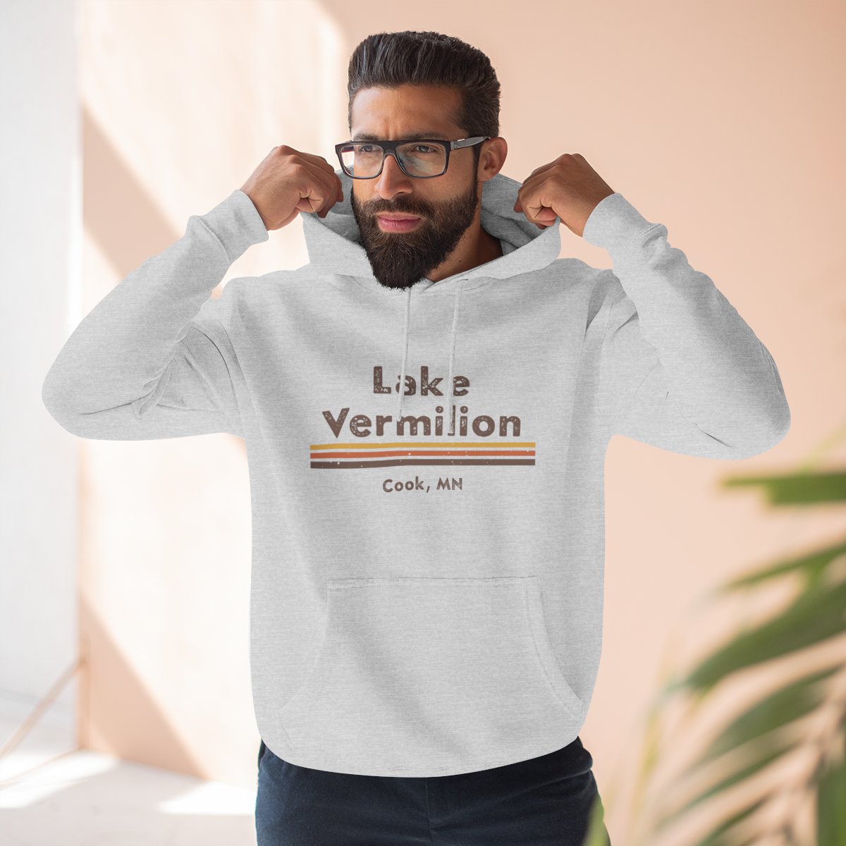 Lake Vermilion Hoodie - Three Stripe